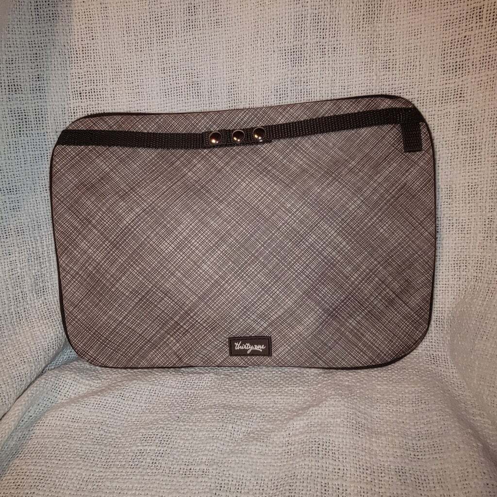 Thirty-One Pocket a Tote Taupe Cross Pop new nwot 31 brown | eBay
