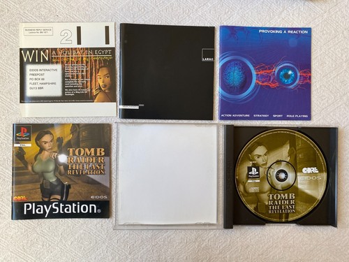 Tomb Raider The Last Revelation PS1 - UK PAL VGC with 4 Inserts Registration - Picture 4 of 12