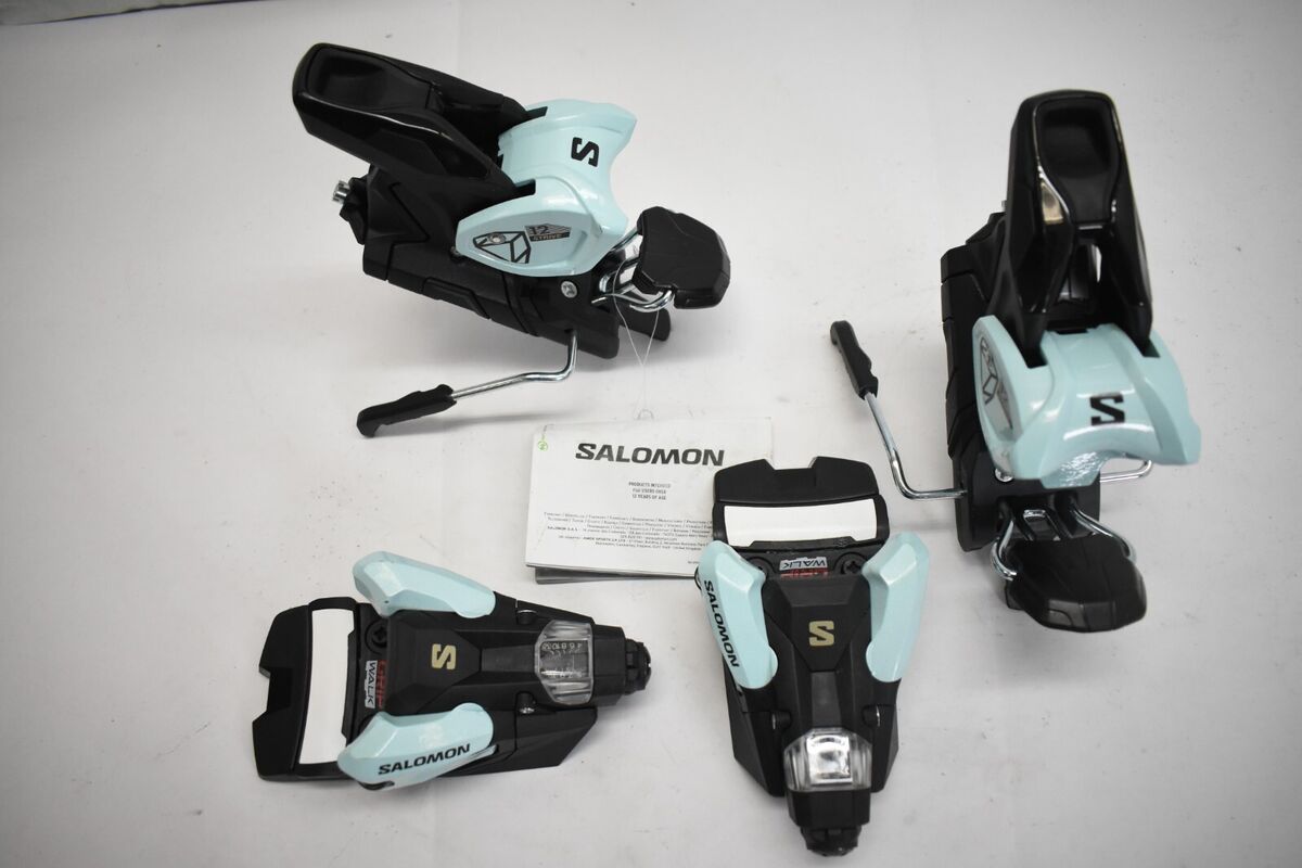 Salomon Strive 12 Gripwalk Ski Bindings Adult Bleached Aqua Salomon Strive 12 Gripwalk Ski Bindings Adult Bleached Aqua