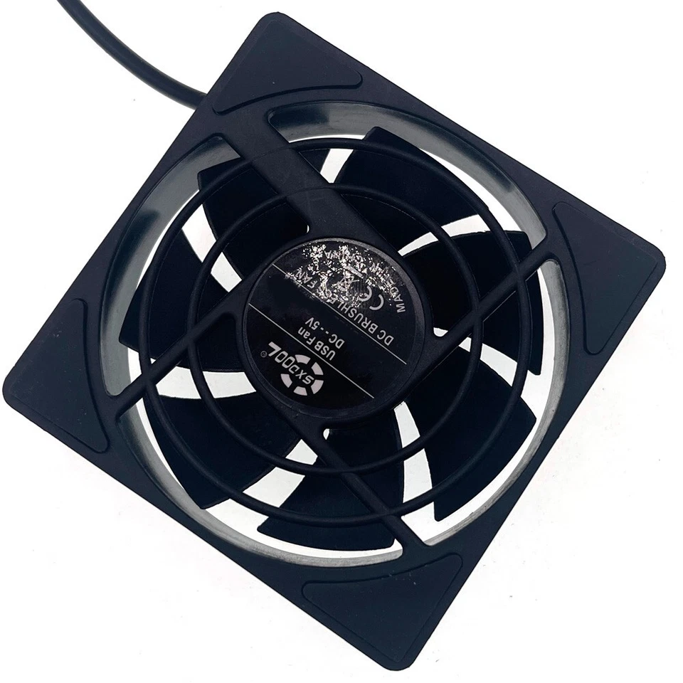 2pcs 80mm USB Cooling Fan Router Android TV Box Computer Set Top Box Wireless - Image 4 of 4