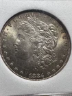 1884 o morgan silver dollar uncirculated   Lot#777