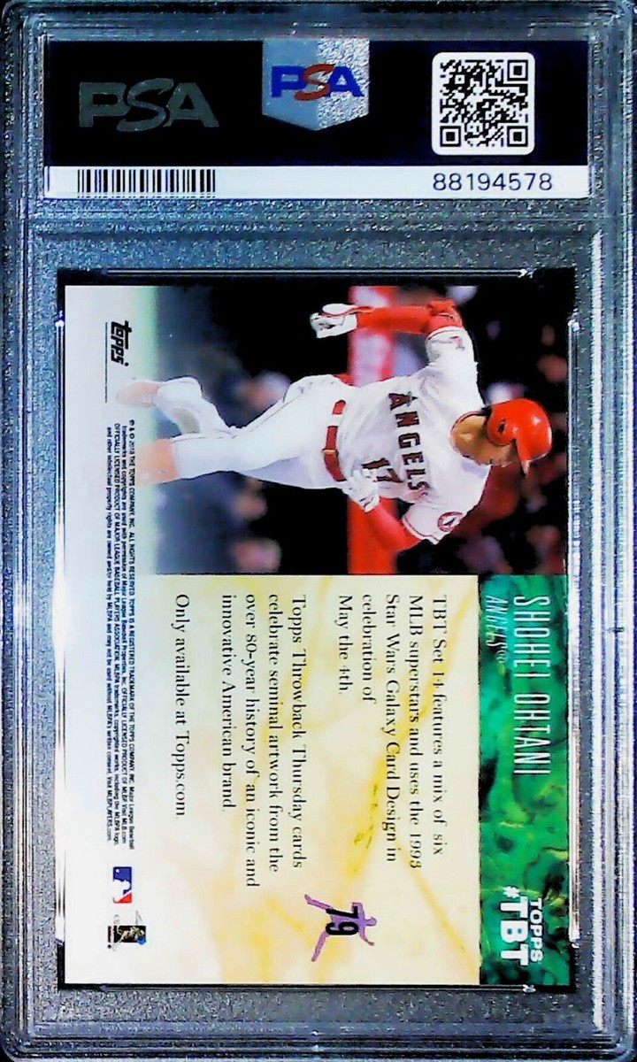 ゲームセンター・ゲームカード 2018 Shohei Ohtani  Topps PSA 10 2018 Topps Chrome Update Shohei Ohtani Pink Refractor #HMT32