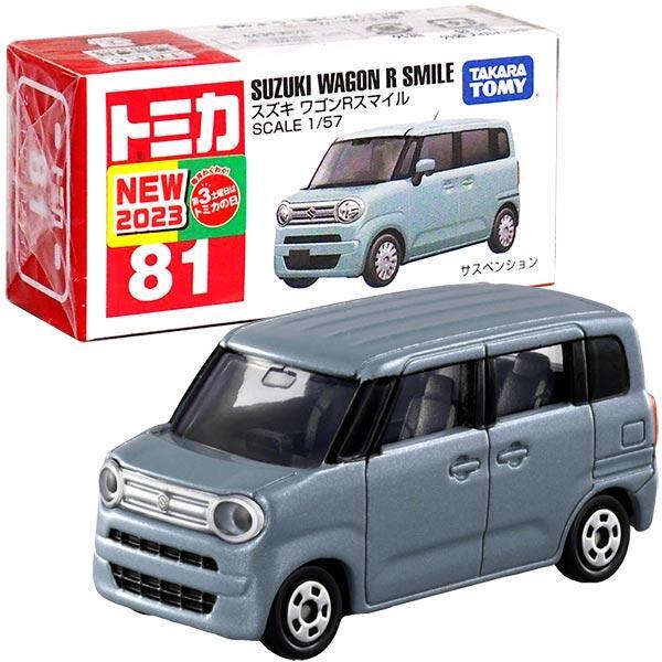 TAKARA TOMY 1/57 Tomica No.81 SUZUKI WAGON R SMILE JP for sale