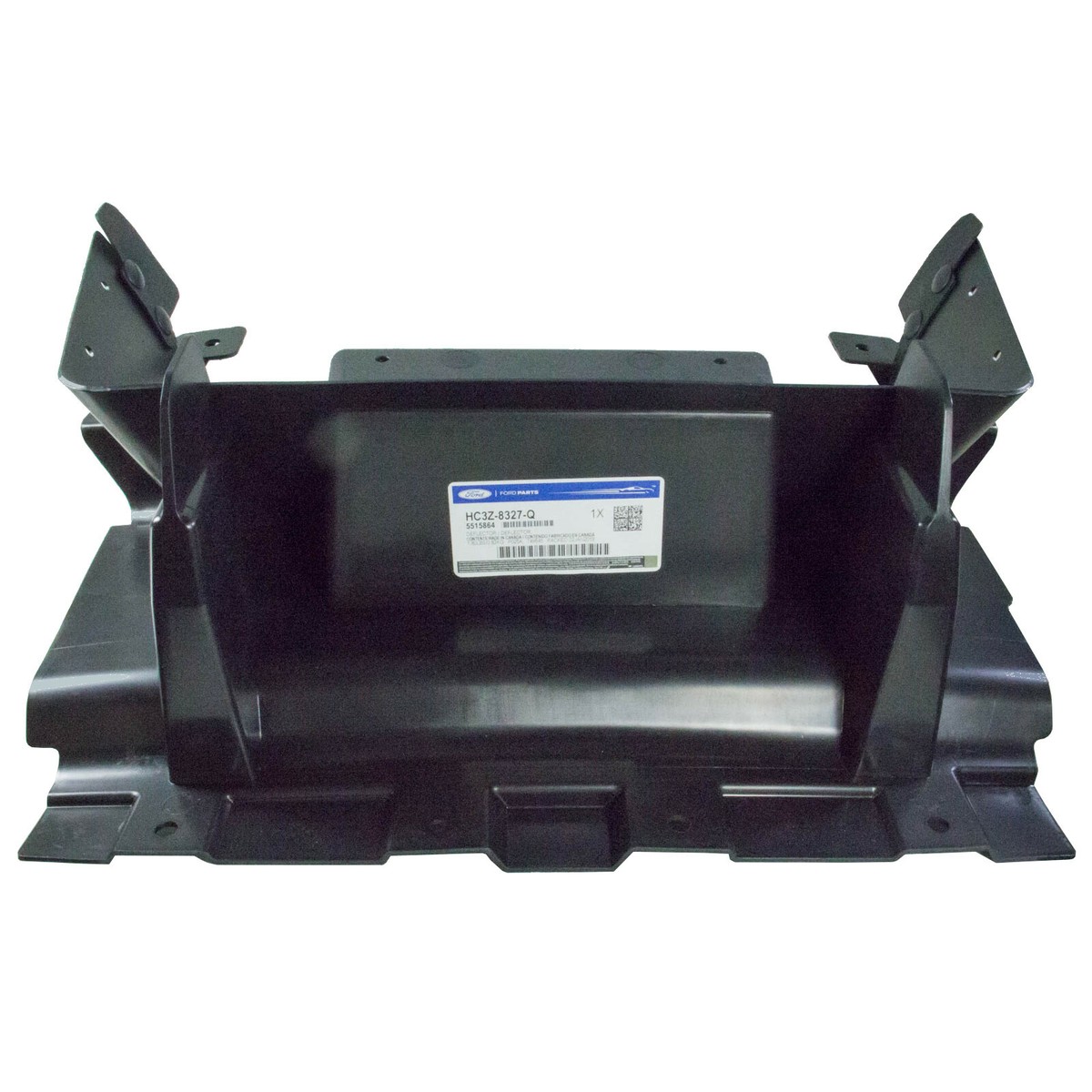 NEW OEM 17-19 Ford Super Duty Front Bumper Center Air Shield STD