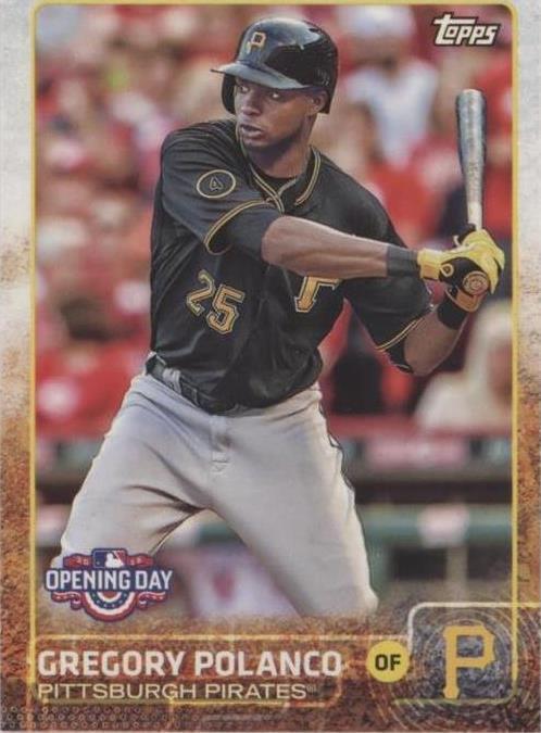 2015 Topps Opening Day - Gregory Polanco #15 - 1 of 1