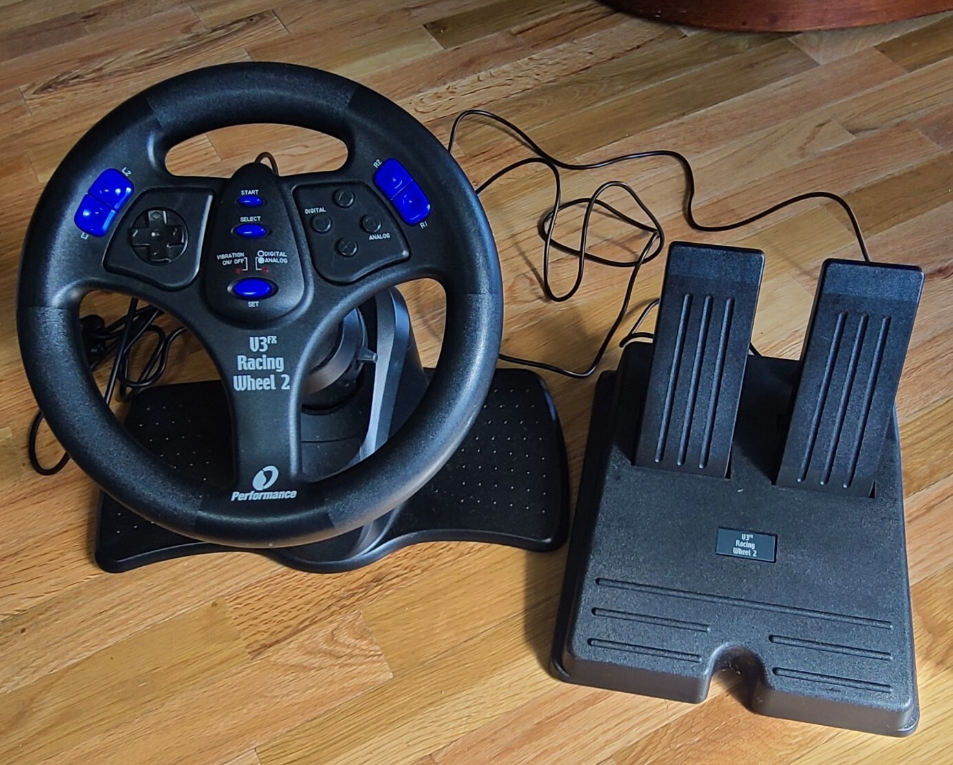 Performance V3 FX Racing Wheel Playstation Steering Wheel