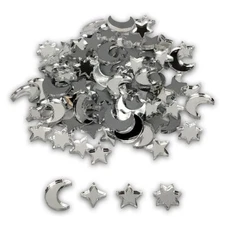 Celestial Confetti - 100 Pieces Laser Cut Mirror Acrylic Table Scatter