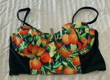 RIVER ISLAND WOMENS SWIM UNDERWIRE SWIM BRA TOP SIZE US 2/UK 6