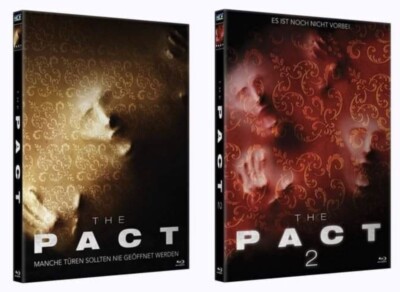 The Pact 1 & 2 - 2x Mediabook - Blu-Ray & DVD - Neu & OVP