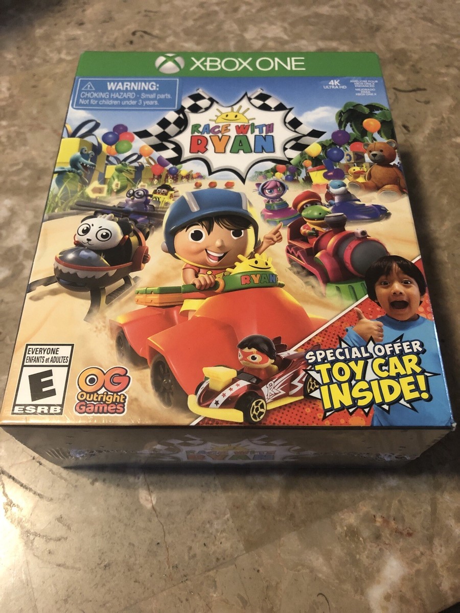 XBOX ONE Race with Ryan Special Edition with Bonus Toy Car Brand New Sealed