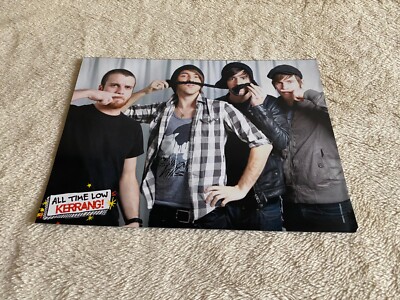 POST.01 MAGAZINE PICTURE/POSTER 11X8'' ALL TIME LOW