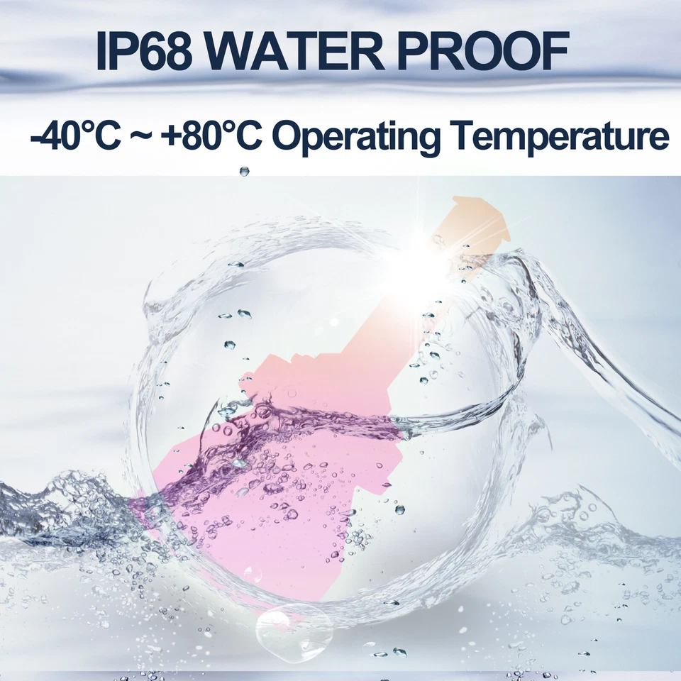 9007 HB5 LED Headlight Kit Hi/Lo Beam 1550W 232500LM Car Light Bulbs 6000K White - Image 3 of 4