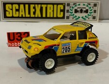 Slot Car SCX Scalextric Exin STS 2206 Peugeot 205 205 TT 4x4 Yellow