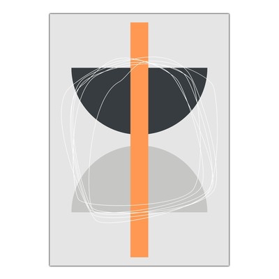 Canvas Fabric Picture Poster - Modern Boho Creative Abstract Art A005-D0015