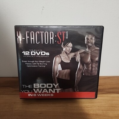 X-factor:ST by Weider 90-second sequence training Work Out DVDs Health Fitness