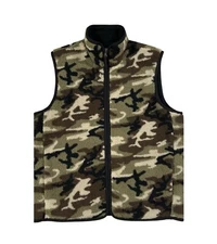 JAMES PERSE Men's Camo Sherpa Sport Vest Retail: $450 (NWT)