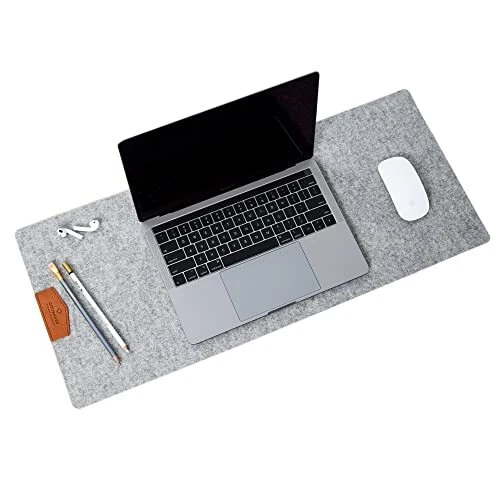 CITYSHEEP Felt Desk Mat 70 x 30 cm Wool Felt Desk Mat for Laptop Desk Mat Large - Picture 1 of 12