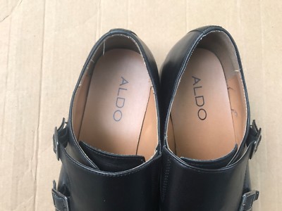 Aldo Stone Ridge Chunky Tech Sole Strap Shoes Black Leather Industrial EU 46 ALDO Men main image 4