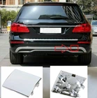 Chrome Rear Bumper Tow Hook Cover Cap for 2013-2016 Mercedes GL350 GL450 GL500