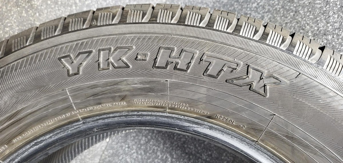 Yokohama YK-HTX 275/60R20 115H All Season Tire DOT Date 3218