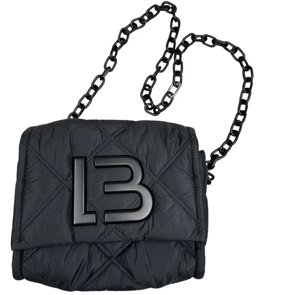 Bimba Y Lola Women's Black Small Quilted Cross-body Bag - Image 2 of 4