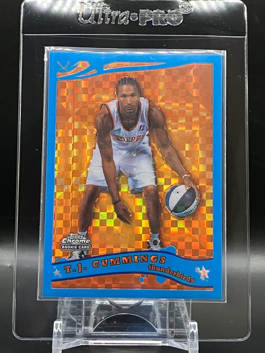 T. J. Cummings Basketball player Holo Cards NBA Thunderbirds Topps