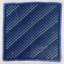 Vintage Celine Handkerchief Pocket Square Bandana Neckerchief