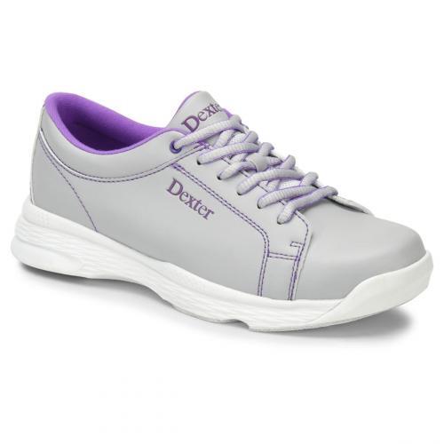 NEW Dexter Raquel V Women's Bowling Shoes, Ice/Purple, Sizes 6.5 & 7