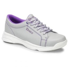NEW Dexter Raquel V Women's Bowling Shoes, Ice/Purple, Sizes 6.5  7