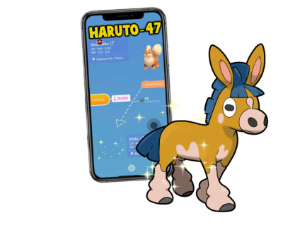 Pokemon Shiny Mudbray New Trade Ultrafriends or Registered