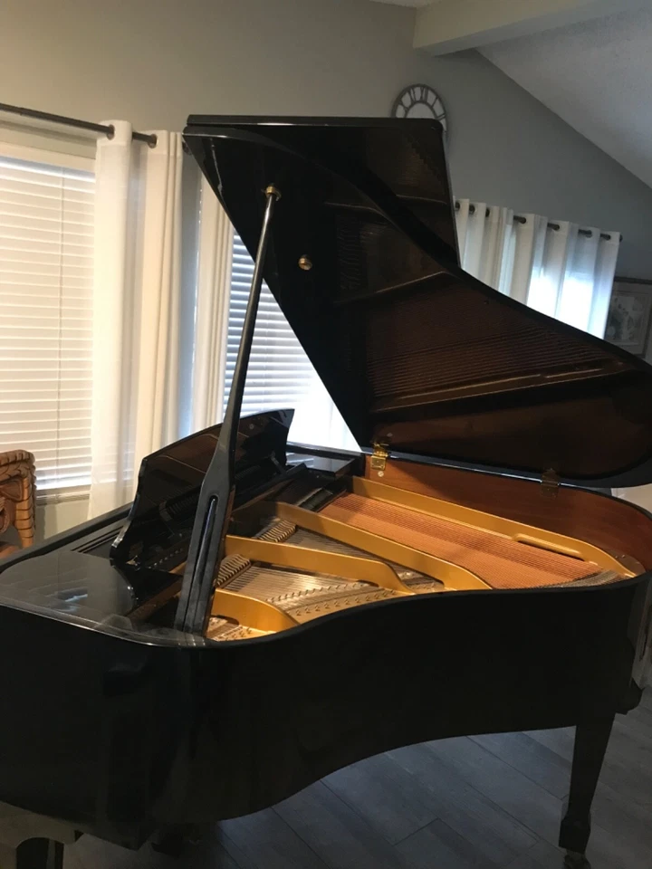 Piano de cola Samick Black Baby en excelente estado Foto 3 de 4