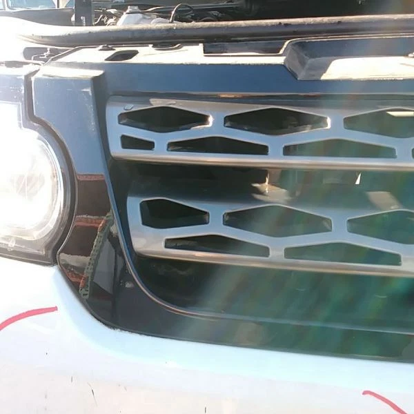 Grille Upper Black Surround Bar Design Gray Fits 14-17 RANGE ROVER SPORT 670609 - Изображение 2 из 4