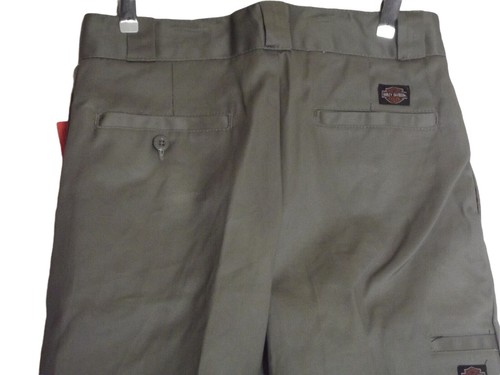 Boys Pants Size 16 Green Adjustable Waist casual cotton polyester - Picture 9 of 11