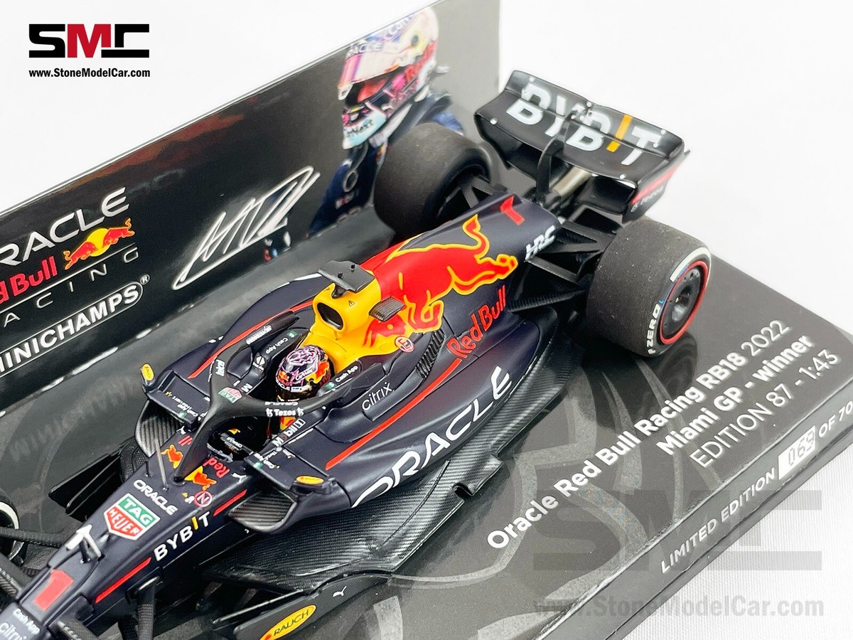 ミニチャンプス 1/43 レッドブル　RB18 2022 F1 マイアミGP Mini Champs 1/43 Red Bull RB18 2022 Formula 1 Miami GP | eBay