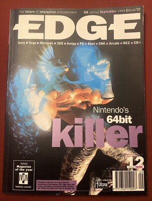 EDGE Magazine #12 September 1994 Nintendo's 64bit Killer !/Ultra 64/ 3DO