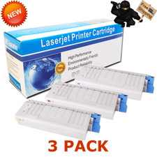 3 Toner for Oki C711 C710 C711N C710N C711DN C710DN C711DTN 43866103  CMY