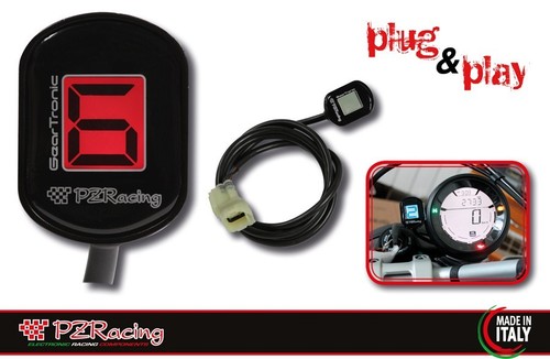 DUCATI SCRAMBLER 400 - 800 ALL MODEL PZRacing Zero Plug&Play Gear Indicator D260 - Afbeelding 1 van 3