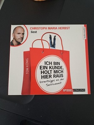 TOM KÖNIG 2cd ICH BIN EIN KUNDE, HOLT MICH HIER RAUS / Christoph Maria Herbst
