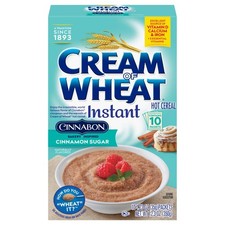 Cream of Wheat Instant Hot Cereal, 0.23 Ounce Pack 10 , Cinnabon