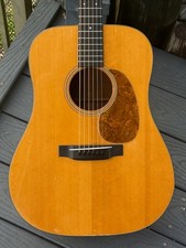 Martin D-18 1940 ultra rara paletta tartaruga di fabbrica con volume e tono folli.