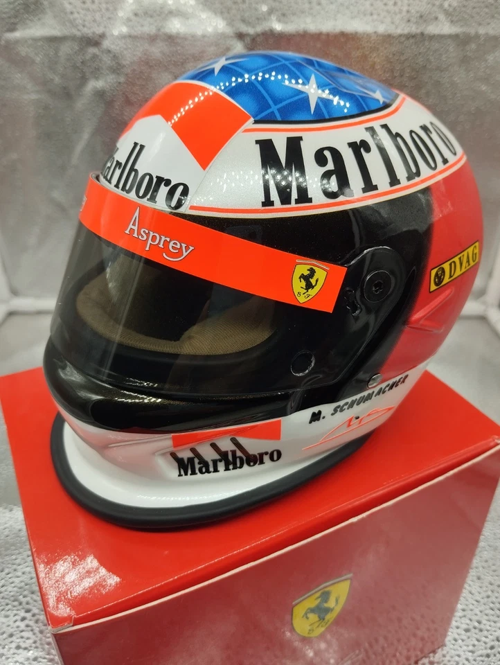 CASQUE SCHUMACHER 1/2 SPAIN 1996 BELL PERFECT - Photo 2/4