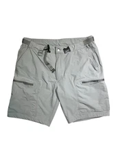 Mens Lightweight Short W38 Grey Cargo Utility Cotton Combat Walking Outdoor Hike