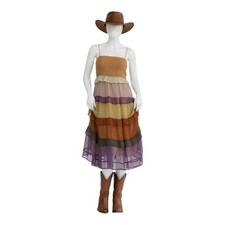 STORIA layered Smocked Sundress Size Medium