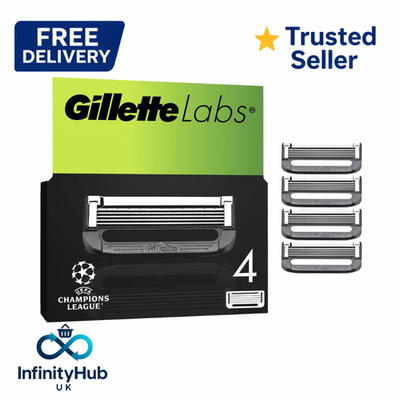 Gillette Labs Rasierklingen Nachfüllpack kompatibel Peeling beheizt - ORIGINAL