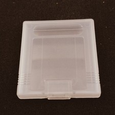 x2 Nintendo Game Boy Cartridge Dust Cover Clear Case Plastic Shell Authentic OEM