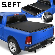 5.2FT Soft Roll up Tonneau Cover For 2015-2025 Chevy Colorado/GMC Canyon