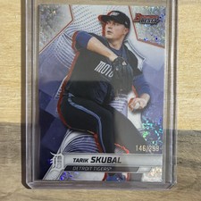 Tarik Skubal 2025 Bowmans Best Baseball Mini Diamond Refractor /299