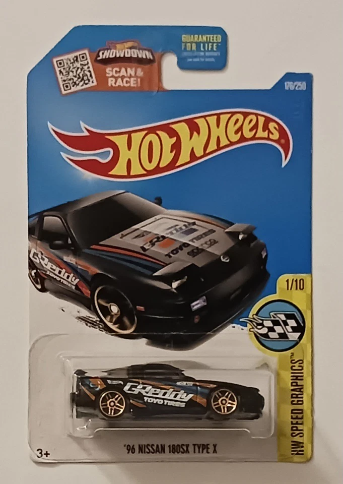 Lot of 6 2015-18 Hot Wheels New Models - Nightburnerz + 96 Nissan 180SX Type X  - Image 4 of 4