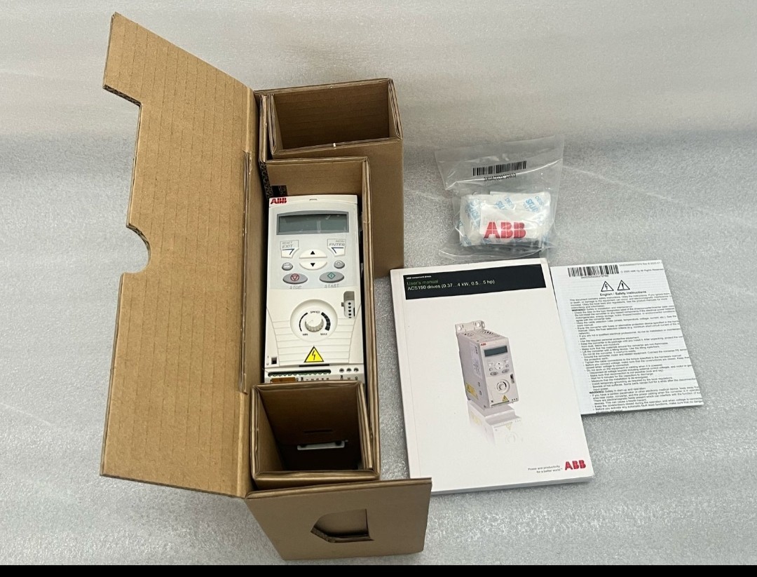 NEW OPEN BOX ABB INVERTER ACS150-03U-07A5-2 200volt 1.5kw 2HP