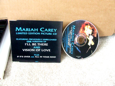 CD SINGLE MARIAH CAREY ILL BE THERE LTD EDT PIC CD 6581379 1992